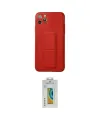 ieg™ iPhone 11 Pro Max Kılıf Akış Doku - Siyah Polymer Nano Ekran Koruyucu