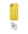 ieg™ iPhone 11 Pro Max Kılıf Akış Doku - Siyah Seramik Nano Ekran Koruyucu