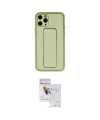 ieg™ iPhone 11 Pro Max Kılıf Akış Doku - Siyah Seramik Nano Ekran Koruyucu