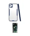 ieg™ iPhone 11 Pro Max Kılıf Atlas Asil Serisi - Şeffaf 360 Full Body Arka Koruyucu