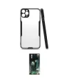 ieg™ iPhone 11 Pro Max Kılıf Atlas Asil Serisi - Siyah 360 Mat Full Body Arka Koruyucu