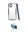 ieg™ iPhone 11 Pro Max Kılıf Atlas Asil Serisi - Siyah 3D Antistatik Cam Ekran Koruyucu