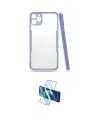 ieg™ iPhone 11 Pro Max Kılıf Atlas Asil Serisi - Siyah 3D Antistatik Cam Ekran Koruyucu