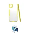 ieg™ iPhone 11 Pro Max Kılıf Atlas Asil Serisi - Siyah 3D Antistatik Cam Ekran Koruyucu