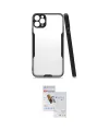 ieg™ iPhone 11 Pro Max Kılıf Atlas Asil Serisi - Siyah Seramik Nano Ekran Koruyucu