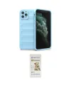 ieg™ iPhone 11 Pro Max Kılıf Atlas Koleksiyonu - Siyah Mat Seramik Nano Ekran Koruyucu
