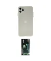 ieg™ iPhone 11 Pro Max Kılıf Atlas Minimal Prime - Şeffaf 360 Full Body Arka Koruyucu