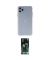ieg™ iPhone 11 Pro Max Kılıf Atlas Minimal Prime - Şeffaf 360 Full Body Arka Koruyucu