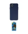 ieg™ iPhone 11 Pro Max Kılıf Atlas Minimal Prime - Siyah 18D Cam Ekran Koruyucu