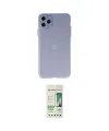 ieg™ iPhone 11 Pro Max Kılıf Atlas Minimal Prime - Siyah 20D Premium Cam Ekran Koruyucu