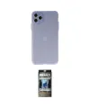 ieg™ iPhone 11 Pro Max Kılıf Atlas Minimal Prime - Siyah 34D Hayalet Izgaralı Cam