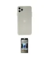ieg™ iPhone 11 Pro Max Kılıf Atlas Minimal Prime - Siyah 34D Hayalet Izgaralı Cam