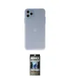 ieg™ iPhone 11 Pro Max Kılıf Atlas Minimal Prime - Siyah 34D Hayalet Izgaralı Cam