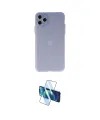 ieg™ iPhone 11 Pro Max Kılıf Atlas Minimal Prime - Siyah 3D Antistatik Seramik Nano Ekran Koruyucu