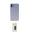 ieg™ iPhone 11 Pro Max Kılıf Atlas Minimal Prime - Siyah 6D Mat Seramik Hayalet Nano Ekran Koruyucu