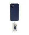 ieg™ iPhone 11 Pro Max Kılıf Atlas Minimal Prime - Siyah Bilvis Hayalet Cam Ekran Koruyucu