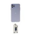 ieg™ iPhone 11 Pro Max Kılıf Atlas Minimal Prime - Siyah Bilvis Hayalet Cam Ekran Koruyucu