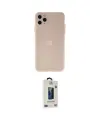 ieg™ iPhone 11 Pro Max Kılıf Atlas Minimal Prime - Siyah Bilvis Hayalet Cam Ekran Koruyucu