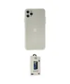 ieg™ iPhone 11 Pro Max Kılıf Atlas Minimal Prime - Siyah Bilvis Hayalet Cam Ekran Koruyucu