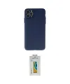 ieg™ iPhone 11 Pro Max Kılıf Atlas Minimal Prime - Siyah Polymer Nano Ekran Koruyucu