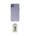 ieg™ iPhone 11 Pro Max Kılıf Atlas Minimal Prime - Siyah Polymer Nano Ekran Koruyucu