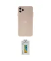 ieg™ iPhone 11 Pro Max Kılıf Atlas Minimal Prime - Siyah Polymer Nano Ekran Koruyucu