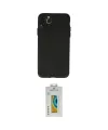 ieg™ iPhone 11 Pro Max Kılıf Atlas Minimal Prime - Siyah Polymer Nano Ekran Koruyucu