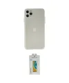 ieg™ iPhone 11 Pro Max Kılıf Atlas Minimal Prime - Siyah Polymer Nano Ekran Koruyucu