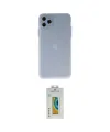 ieg™ iPhone 11 Pro Max Kılıf Atlas Minimal Prime - Siyah Polymer Nano Ekran Koruyucu
