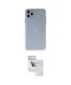 ieg™ iPhone 11 Pro Max Kılıf Atlas Minimal Prime - Siyah Seramik Nano Ekran Koruyucu