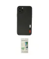 ieg™ iPhone 11 Pro Max Kılıf Doruk Asil Koleksiyonu - Siyah 20D Premium Cam Ekran Koruyucu