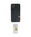 ieg™ iPhone 11 Pro Max Kılıf Doruk Asil Koleksiyonu - Siyah Mat Seramik Nano Ekran Koruyucu