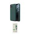 ieg™ iPhone 11 Pro Max Kılıf Doruk Klasik Özel Seri - Siyah 20D Premium Cam Ekran Koruyucu