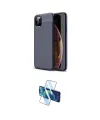 ieg™ iPhone 11 Pro Max Kılıf Doruk Klasik Özel Seri - Siyah 3D Antistatik Seramik Nano Ekran Koruyucu