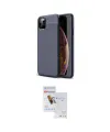 ieg™ iPhone 11 Pro Max Kılıf Doruk Klasik Özel Seri - Siyah Seramik Nano Ekran Koruyucu