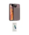 ieg™ iPhone 11 Pro Max Kılıf Eksen Form Prime - Şeffaf Pasifik Cam Ekran Koruyucu