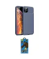 ieg™ iPhone 11 Pro Max Kılıf Eksen Form Prime - Siyah 18D Cam Ekran Koruyucu