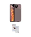 ieg™ iPhone 11 Pro Max Kılıf Eksen Form Prime - Siyah Seramik Nano Ekran Koruyucu