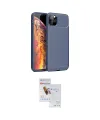 ieg™ iPhone 11 Pro Max Kılıf Eksen Form Prime - Siyah Seramik Nano Ekran Koruyucu