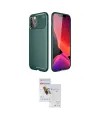 ieg™ iPhone 11 Pro Max Kılıf Eksen Form Prime - Siyah Seramik Nano Ekran Koruyucu
