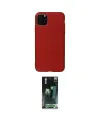 ieg™ iPhone 11 Pro Max Kılıf Kozmos Yansıma Özel Seri - Şeffaf 360 Full Body Arka Koruyucu