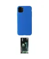 ieg™ iPhone 11 Pro Max Kılıf Kozmos Yansıma Özel Seri - Şeffaf 360 Full Body Arka Koruyucu