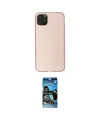 ieg™ iPhone 11 Pro Max Kılıf Kozmos Yansıma Özel Seri - Siyah 34D Izgaralı Cam