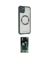 ieg™ iPhone 11 Pro Max Kılıf Kutup Modern - Şeffaf 360 Full Body Arka Koruyucu