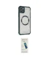 ieg™ iPhone 11 Pro Max Kılıf Kutup Modern - Şeffaf Pasifik Cam Ekran Koruyucu