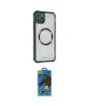 ieg™ iPhone 11 Pro Max Kılıf Kutup Modern - Siyah 18D Cam Ekran Koruyucu