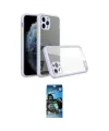 ieg™ iPhone 11 Pro Max Kılıf Nova Asil Özel Seri - Siyah 34D Izgaralı Cam