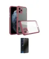 ieg™ iPhone 11 Pro Max Kılıf Nova Asil Özel Seri - Siyah 3D Antistatik Hayalet Cam Ekran Koruyucu