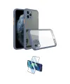 ieg™ iPhone 11 Pro Max Kılıf Nova Asil Özel Seri - Siyah 3D Antistatik Seramik Nano Ekran Koruyucu