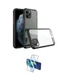 ieg™ iPhone 11 Pro Max Kılıf Nova Asil Özel Seri - Siyah 3D Antistatik Seramik Nano Ekran Koruyucu